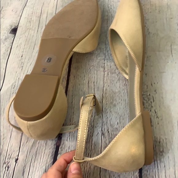 A.N.A | Round Point Strap Ballet Flats - Picture 5 of 6